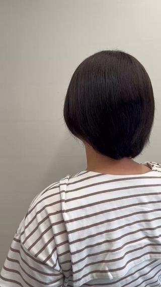 カラー 松井 咲樹のヘアスタイル