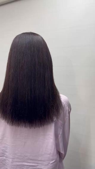 カラー 松井 咲樹のヘアスタイル