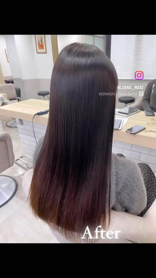 ロング Luana難波 🫧NOAのヘアスタイル