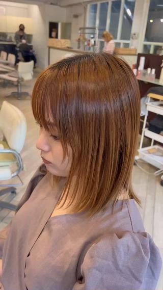 セミロング 髪質改善/レイヤー/ ショート/Shotaのヘアスタイル