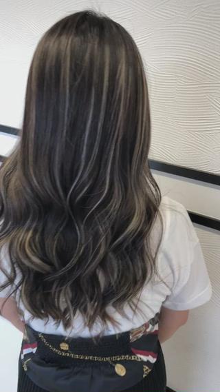 カラー レイヤーカット 早崎太生のヘアスタイル