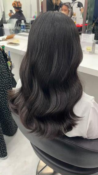 韓国風に巻いてのお仕上げも可能です
可愛く綺麗に艶々にしましょう 