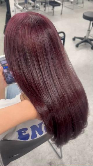 ミディアム カラー 大人上品ベージュ 🎀HARUNAのヘアスタイル