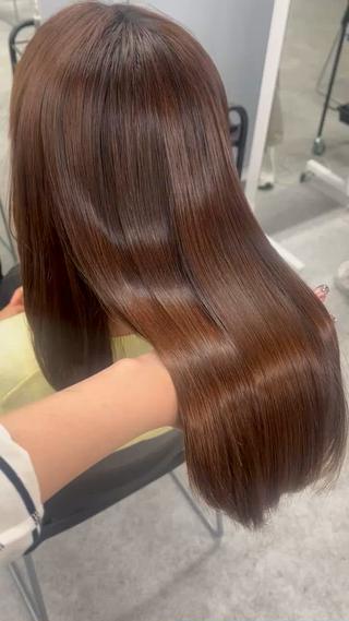 ミディアム 大人上品ベージュ 🎀HARUNAのヘアスタイル