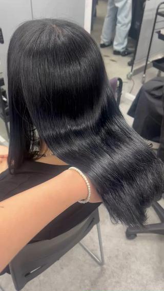 ミディアム カラー 大人上品ベージュ 🎀HARUNAのヘアスタイル