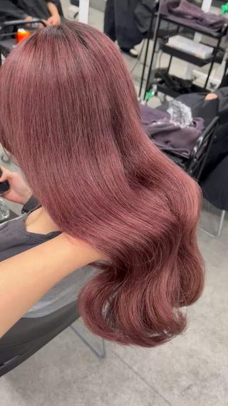 ロング カラー 大人上品ベージュ 🎀HARUNAのヘアスタイル