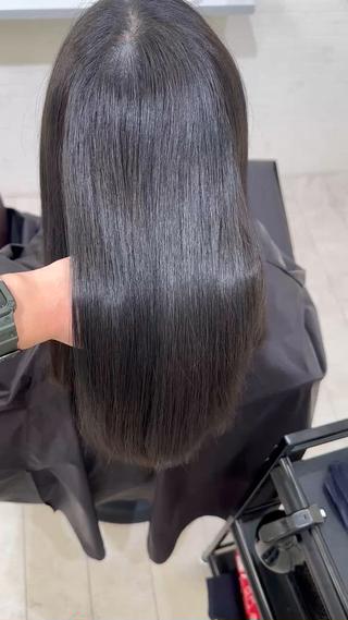 ロング Number.タナカ 間々田髪質改善のヘアスタイル