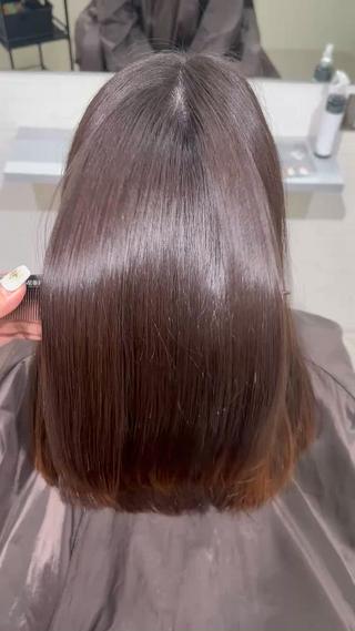 ロング Number.タナカ 間々田髪質改善のヘアスタイル