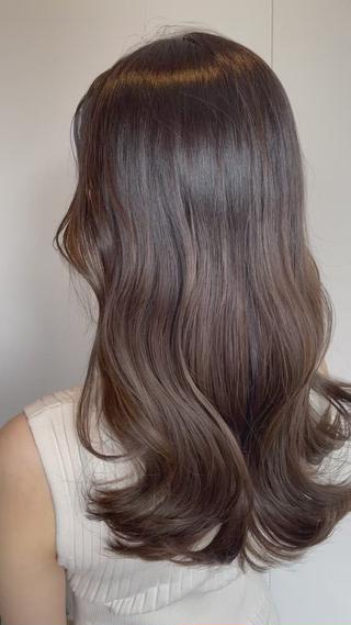 ロング カラー ヘアアレンジ topstylist 芳賀みなみのヘアスタイル