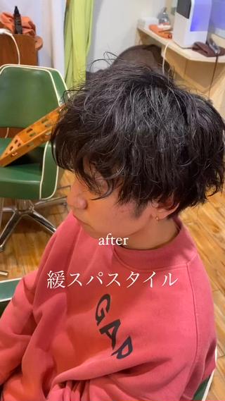 スパイラルパーマ 
