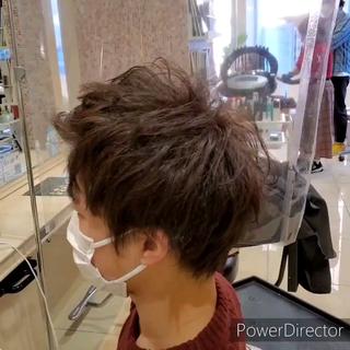 ショート 社内カット講師・店長 菅原賢一のヘアスタイル
