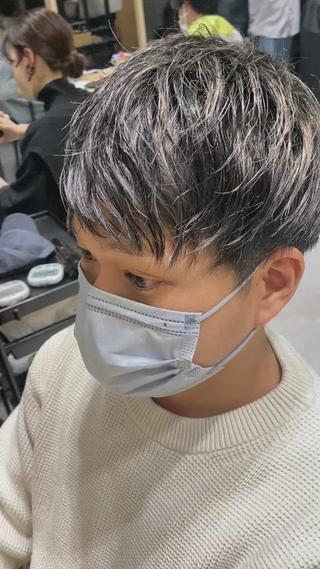 カラー メンズ Dxxxx III所属・女性目線の大人 メンズ*Ayakaのヘアスタイル