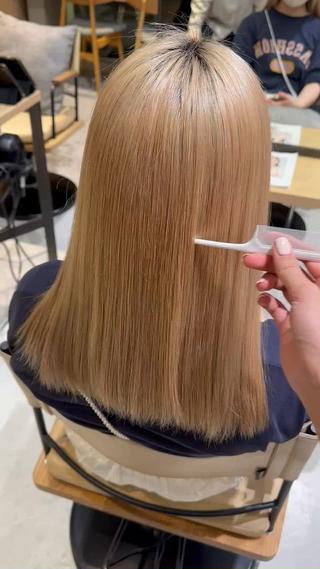 ロング ボブ/似合わせ レイヤーcocomoのヘアスタイル