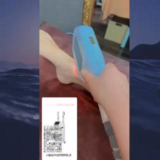 脱毛施術風景☆ 