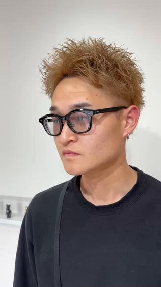 #メンズカット
#メンズショート
#スパイキーショート
#ハイトーン
#ハイトーンショート 