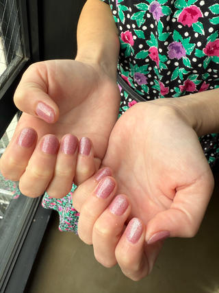 大人ピンクのちゅやラメ



T01 