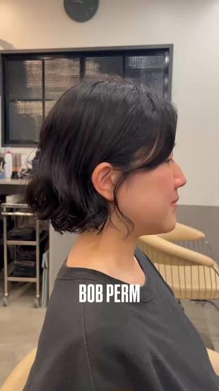 ミディアム パーマ dogstar小林諒 レイヤー/パーマのヘアスタイル