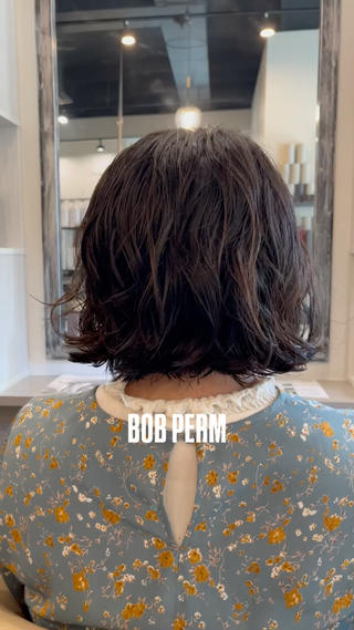 ミディアム パーマ dogstar小林諒 レイヤー/パーマのヘアスタイル