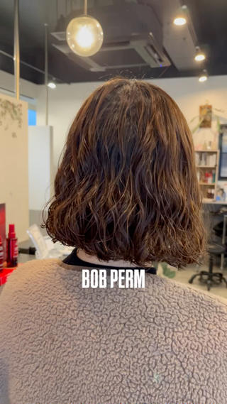 ミディアム パーマ dogstar小林諒 レイヤー/パーマのヘアスタイル