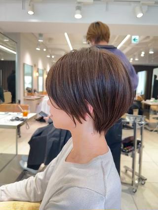 ショート 🌼アユム/レイヤー ハッシュカット🌼のヘアスタイル