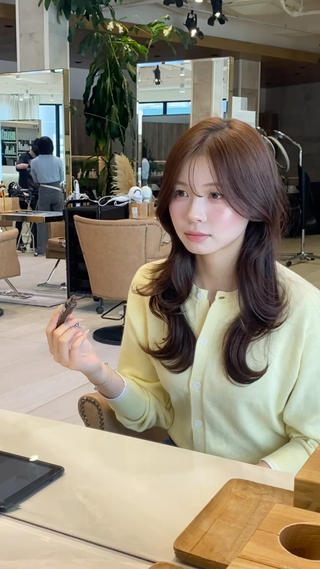 ロング 🌼アユム/レイヤー ハッシュカット🌼のヘアスタイル