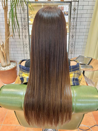 ロング カラー 石井 佑樹のヘアスタイル
