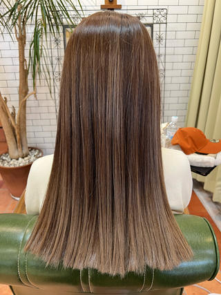 ロング カラー 石井 佑樹のヘアスタイル