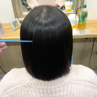 うる艶縮毛矯正 