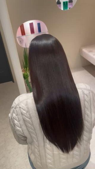 ロング 髪質改善/艶カラー✨ 𝔂𝓾𝓴𝓲のヘアスタイル
