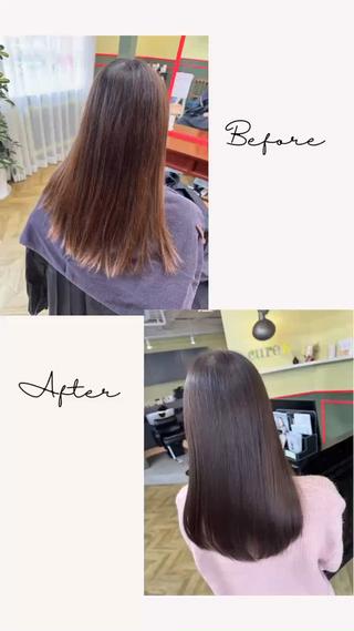 カラー cureK所属・米倉 麻衣のヘアスタイル