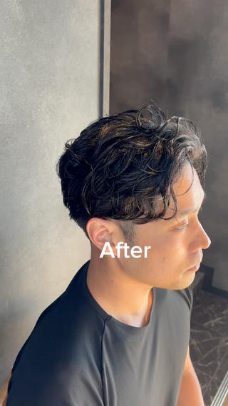 【ラルフパーマ】
ゆるめのカールで作るナチュラルな動きが、こなれた大人の印象を演出
韓国ヘアが好きな方や、今っぽい雰囲気を出したい方にピッタリです！ 