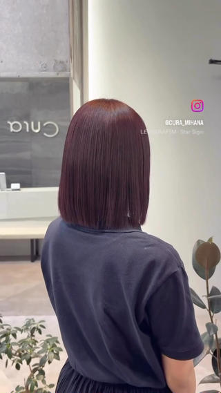 この動画に一切加工無し

カラーのデザイン性 × トリートメントの美髪効果
その両方を叶えるのが“艶カラー”
一緒になりたいを叶えませんか？

暖色系のカラーは、女の子らしさと柔らかさを引き出してくれる魔法みたいな色味
血色感がUPして、肌がワントーン明るく見えるから可愛さ倍増です 