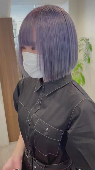 #ケアブリーチ #イルミナカラー #髪質改善 #透明感カラー