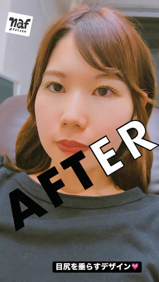 マツエク・マツパ UZAWA HARUNAのマツエク・マツパデザイン