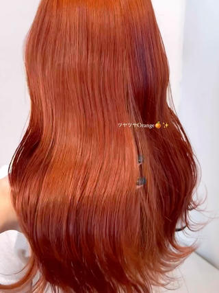 1ブリーチでできるオレンジベージュカラー

#オレンジカラー#オレンジベージュ#暖色カラー 