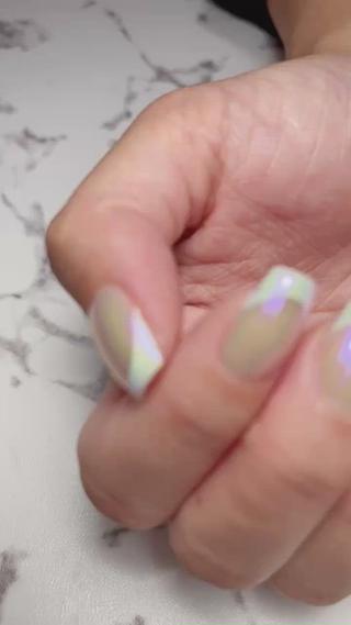 フレンチ×パープルオーロラ
オーロラ加工 ¥1,000- 