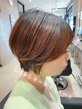 ショート Agu hair lang屋島店所属・大林　恵理 【Agu 屋島】のヘアスタイル