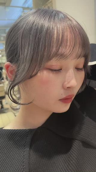 ミディアム ETOWA shinjuku所属・小顔似合わせ提案/ レイヤー/川澄かずまのヘアスタイル