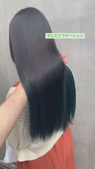 ロング カラー レイヤー/透明感 カラー🌿KANTAのヘアスタイル