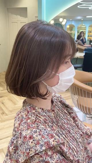 ショート 髪質改善/縮毛矯正/ ボブ/店長/水野拓也のヘアスタイル