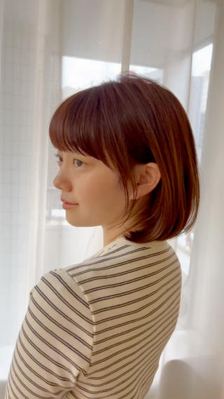 ショート 髪質改善/縮毛矯正/ ボブ/店長/水野拓也のヘアスタイル