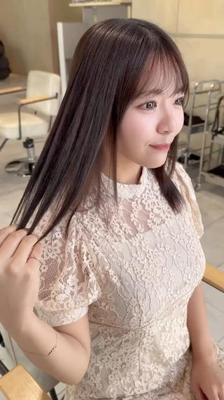 ミディアム Wisteria所属・美髪特化✨ 伊織✨縮毛矯正✨のヘアスタイル