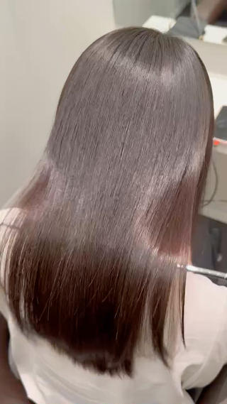 セミロング Wisteria所属・美髪特化✨ 伊織✨縮毛矯正✨のヘアスタイル