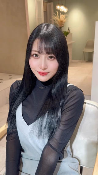 セミロング Wisteria所属・美髪特化✨ 伊織✨縮毛矯正✨のヘアスタイル
