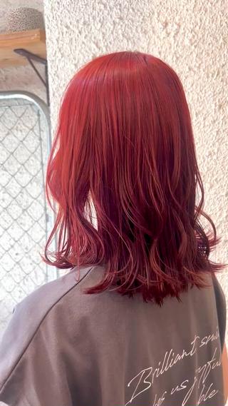 ロング カラー 透明感/血色カラー/ 似合せレイヤー/ゆいのヘアスタイル