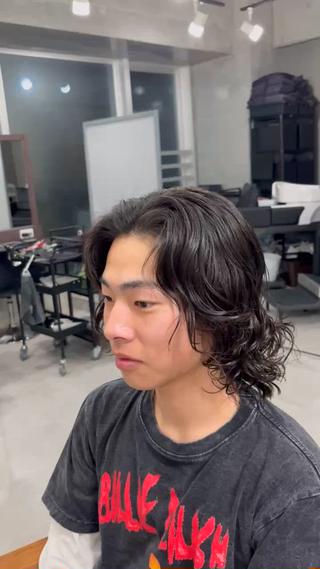 ミディアムスパイラルパーマ 