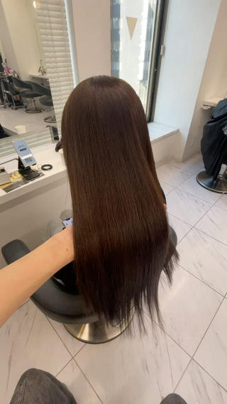 ロング カラー モテ艶🤍透明感 レイヤー🤍教真のヘアスタイル