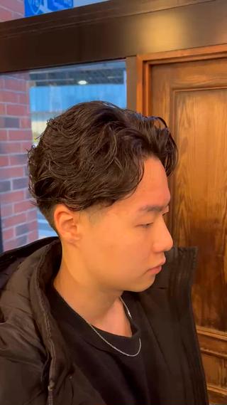 ショート パーマ メンズ 梅田/メンズ専門 ／加地光尊のヘアスタイル