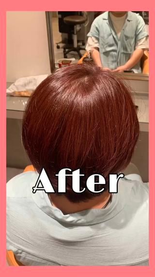 ショート カラー ✂️RIKUKI🎨 【駒込美容師🎀】のヘアスタイル