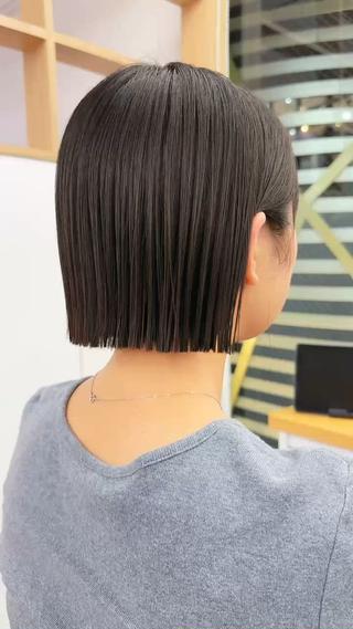 ショート ショート/ボブ/ 渋谷/表参道/星優斗のヘアスタイル